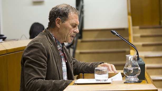 Bixen Itxaso, Eusko Legebiltzarrean (artxiboko irudia)