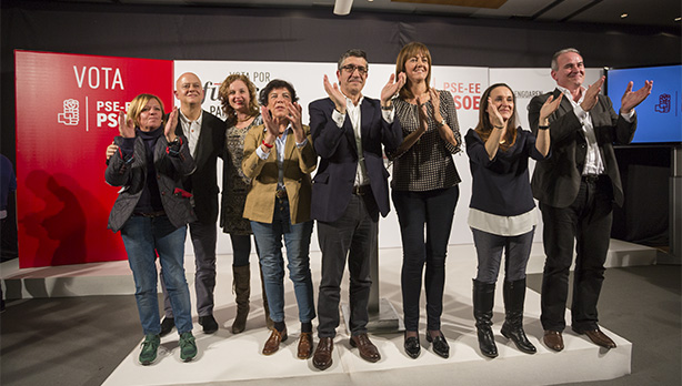 Cierre de campaa de los Socialistas Vascos en Vitoria