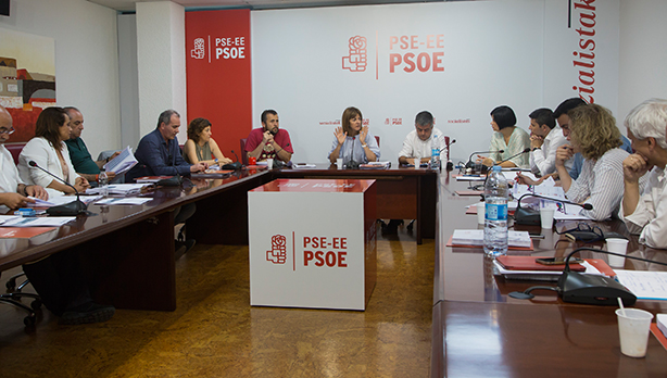 Comisin Ejecutiva del PSE-EE. [Foto: Socialistas Vascos]
