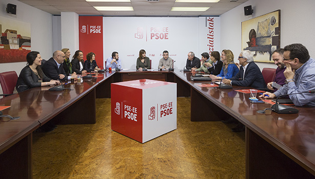 Ejecutiva PSE-EE [Foto archivo: Socialistas Vascos]