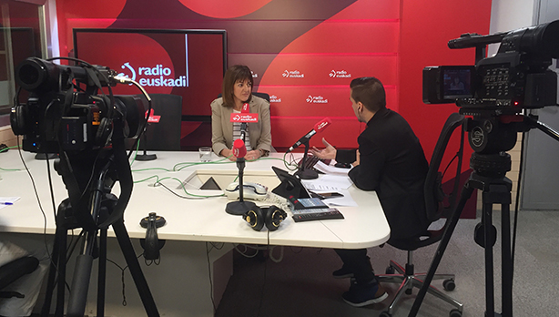 Idoia Mendia Radio Euskadiko Boulevard saioan elkarrizketatu dute [2016.03.14]