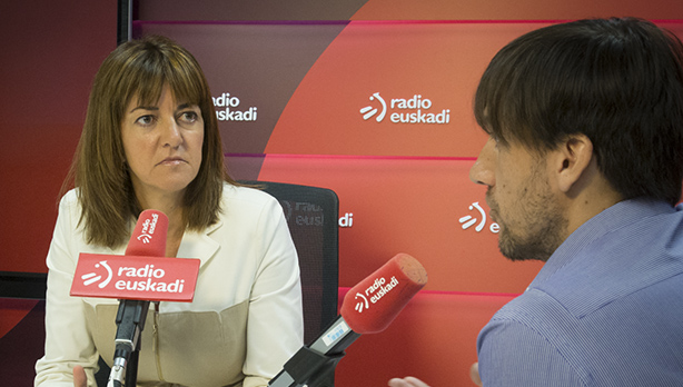 Entrevista a Idoia Mendia en "Boulevard" de Radio Euskadi