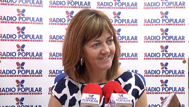 Entrevista a Idoia Mendia en Radio Popular [Foto: Socialistas Vascos]