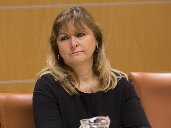 Gloria Snchez, Euskal Sozialisten legebiltzarkidea [Argazkia: Euskal Sozialistak]