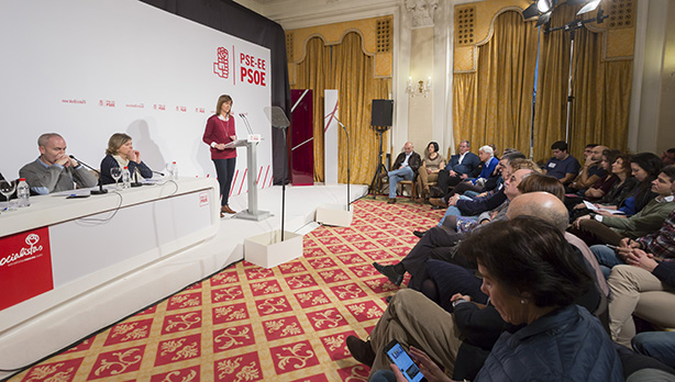 Idoia Mendia interviene ante el Comit Nacional