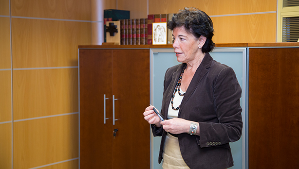 Isabel Cela (artxiboko irudia).  [Argazkia: Euskal Sozialistak]