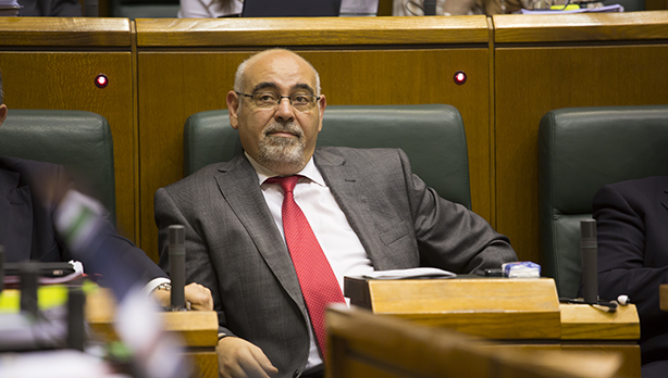 José Antonio Pastor, Eusko Legebiltzarreko osoko bilkuran