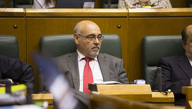 Jos Antonio Pastor, Eusko Legebiltzarrean.