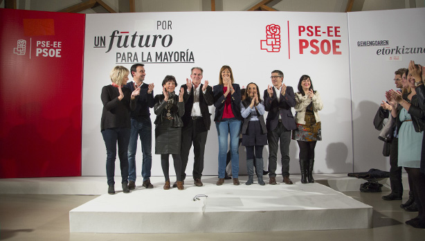 Los Socialistas Vascos iniciamos la campaa electoral del #20D