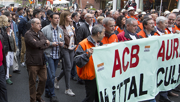  Los socialistas vascos nos sumamos a la manifestacin en defensa de la industria vasca [Foto: Socialistas Vascos]