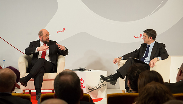 Mesa redonda con Martin Schulz y Elena Valenciano: "La Europa de los ciudadanos"