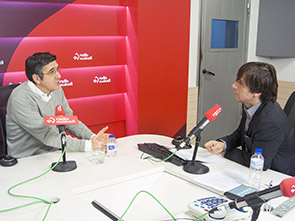 Patxi Lpez durante la entrevista en Boulevard de Radio Euskadi.