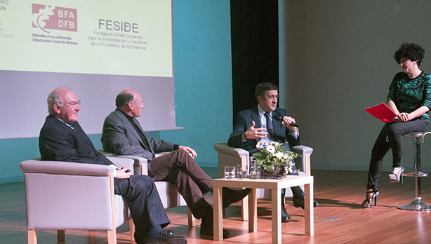 Patxi Lpez, Antonio Ardanza eta Juan Jos ibarretxe lehendakari ohiekin