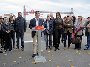 Presentacin de la candidatura de Mikel Torres a la alcalda de Portugalete