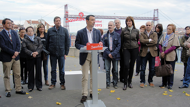 Presentacin de la candidatura de Mikel Torres a la alcalda de Portugalete