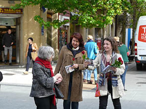 Reparto en Donostia