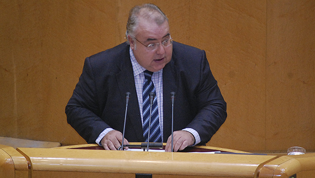Tontxu Rodrguez Senatuan [Argazkia: Euskal Sozialistak]
