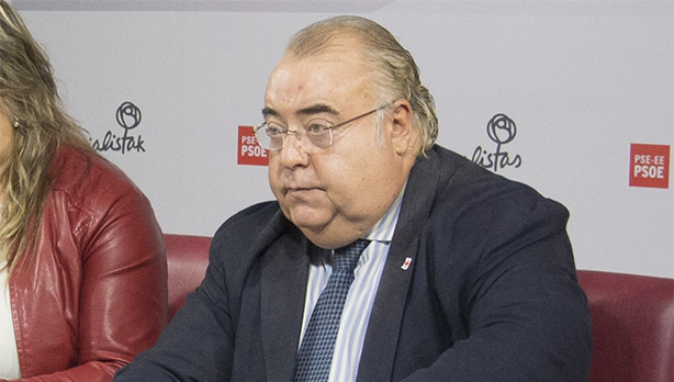 Tontxu Rodrguez, Euskal Sozialisten senataria. [Argazkia: Euskal Sozialistak]